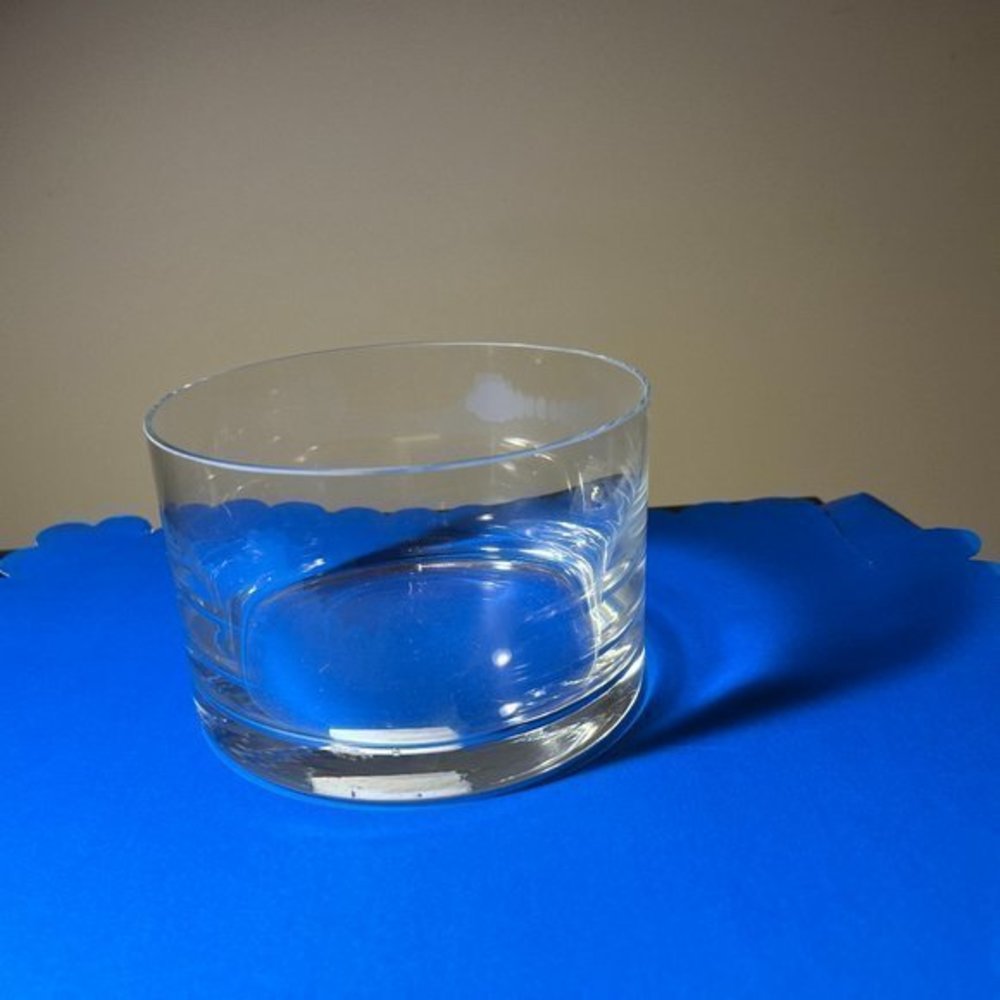 Vintage Block Crystal Grammercy 5” Straight Sided Happy‎ Bowl (Original b…